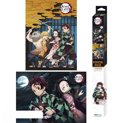 Demon Slayer Double Poster Pack